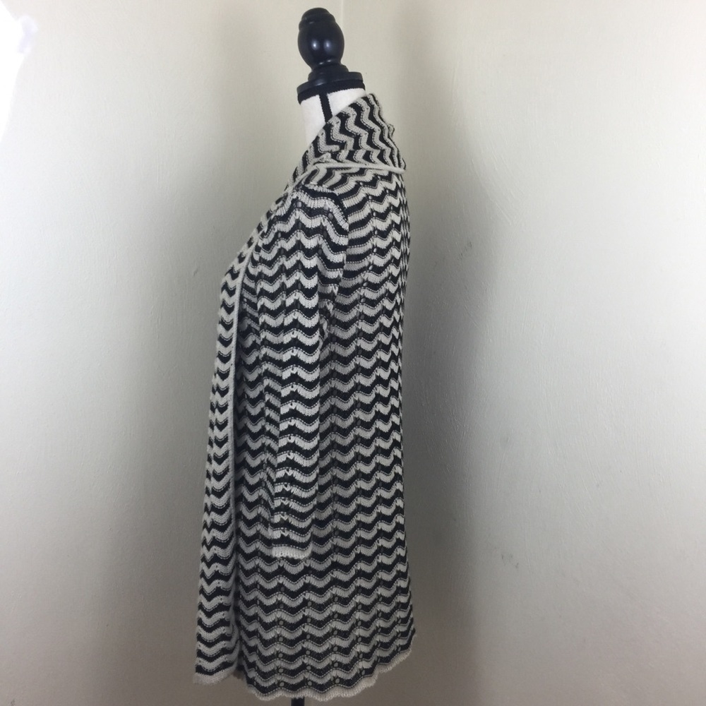 Kim Rogers Sweater. Black/Tan. So M. - Picture 3 of 6